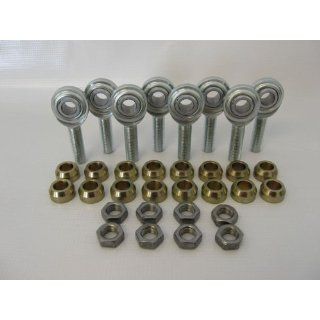 QSC 1/2 X 1/2 20 Economy 4 Link Rod End Kit with 1/2 Cone Spacers, Rod End, Heim Joint: Industrial & Scientific