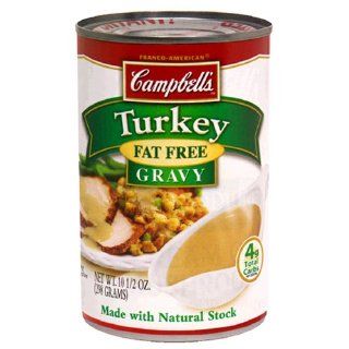Campbell's Fat Free Turkey Gravy, 10.5 Ounce Cans (Pack of 24) : Grocery & Gourmet Food