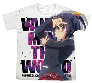 Like to have love even in two disease Takanashi Rokka Full Graphic T shirt White Size M (japan import) Toys & Games