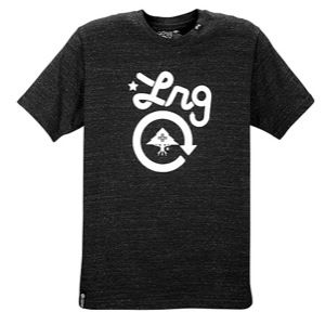 LRG Core Collection Seven Short Sleeve T Shirt   Mens   Casual   Clothing   Black Heather