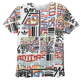 adidas Originals Graphic Sublimated T Shirt   Mens   Casual   Clothing   Black/Red/White