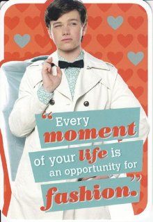 One Card Glee Valentine's Day Greeting Card "Every Moment of Your Life Is an Opportunity for Fashion": Health & Personal Care