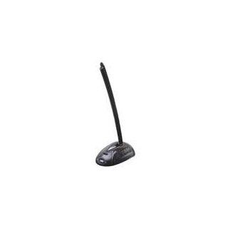 Cyber Acoustics CVL 1066 Desktop Stand Microphone With On/Off Switch, Noise Canceling, Black: Electronics