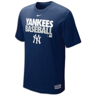 Nike MLB Dri Fit Graphic T Shirt   Mens   Baseball   Clothing   New York Yankees   Navy