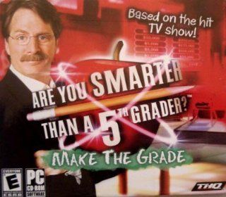 Are You Smarter Than a Fifth Grader Make The Grade PC CD ROM Software, Windows Vista/XP CD: Video Games