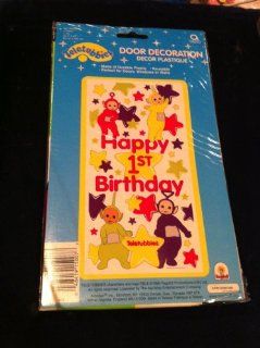 Teletubbies "1st Birthday   Happy 1st Birthday   Door Decoration: Toys & Games