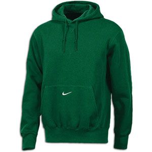 Nike Core Fleece Pullover Hoodie   Mens   For All Sports   Clothing   Dark Green/White