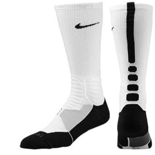 Nike Hyper Elite Basketball Crew Socks   Mens   Basketball   Accessories   White/Black