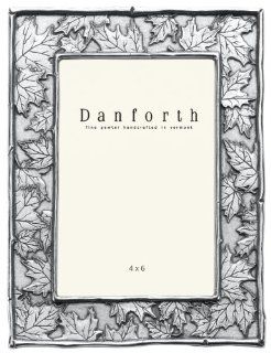 Danforth   Maple Leaf 4x6 Pewter Picture Frame (Classic)  
