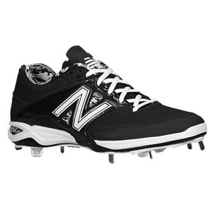 New Balance 4040v2 Metal Low   Mens   Baseball   Shoes   Black/Black