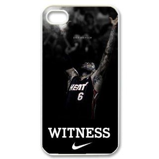 Miami Heat star LeBron James Iphone 4/4s Hard Cover Case Cell Phones & Accessories
