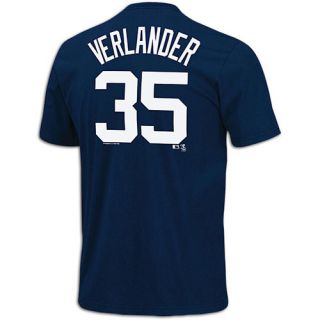 Majestic MLB Name and Number T Shirt   Mens   Baseball   Clothing   Detroit Tigers   Navy