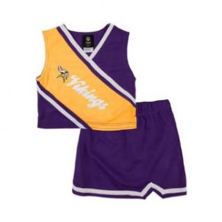 Reebok Two Piece Minnesota Vikings NFL Cheerleader Uniform Set (Size 2T to 4T) : Infant And Toddler Sports Fan Apparel : Sports & Outdoors