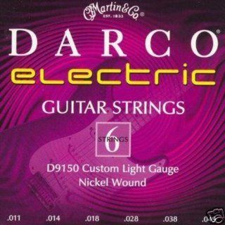 Darco D9150  Nickel Plated Acoustic Guitar Strings, Custom: Musical Instruments