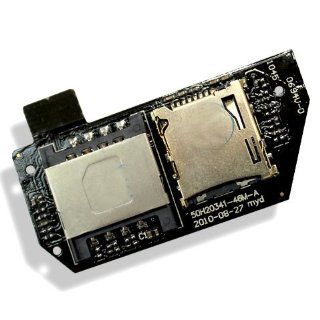 Original Genuine OEM SIM MicroSD Card Slot Holder Socket Flex Cable Ribbon PCB Fix For HTC HD 7 T9292: Cell Phones & Accessories
