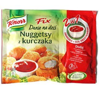 Knorr Chicken Nuggets with Mexican Sauce Fix 3 pack (3x69g/2.4oz)  Frozen Chicken Nuggets And Wings  Grocery & Gourmet Food