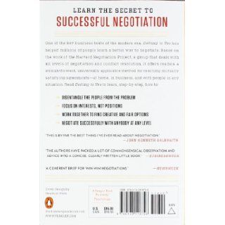 Getting to Yes: Negotiating Agreement Without Giving In: Roger Fisher, William L. Ury, Bruce Patton: 9780143118756: Books