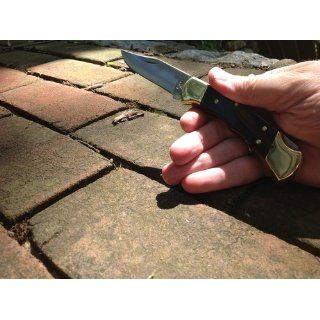 Buck 112FG Ranger with Finger Grooves, Lockback Folding Knife : Hunting Folding Knives : Sports & Outdoors