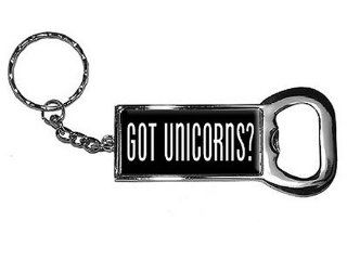 Graphics and More Ring Bottle Cap Opener Key Chain, Got Unicorns (KK0957) : Automotive Key Chains : Office Products