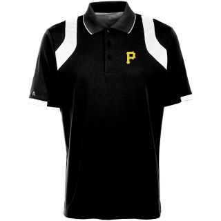 Antigua Pittsburgh Pirates Mens Fusion Short Sleeve Polo   Size: Medium,