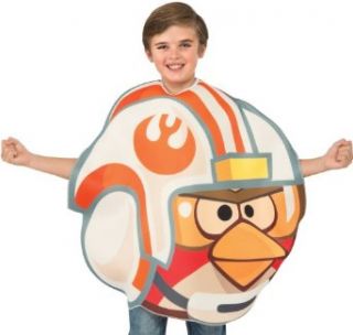 Angry Birds Star Wars Luke Skywalker Fighter Pilot Child's Costume Tunic, One Size: Clothing