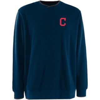 Antigua Cleveland Indians Mens Executive Crew Sweater   Size: XXL/2XL, Navy
