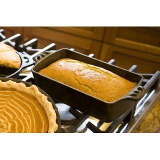 Camp Chef Home Seasoned Cast Iron Bread Pan: Loaf Pans: Kitchen & Dining