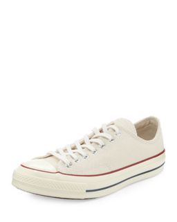 Mens All Star Chuck 70 Low Top Sneaker, White   Converse   White (6)