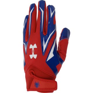 UNDER ARMOUR Boys Alter Ego Spider Man F4 Football Gloves   Size: Small,