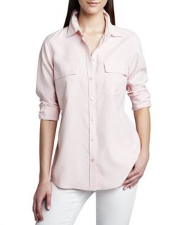 Womens Safari Long Sleeve Silk Shirt   Go Silk   Ivory (MEDIUM (8/10))