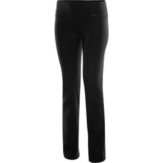 NIKE Womens Legend 2.0 Slim Fit Polyester Pants   Size: Xl, Black/collegiate