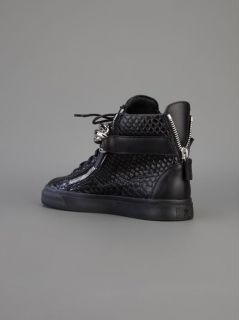 Giuseppe Zanotti Design Chain Detailed Hi top Sneakers   Biondini Paris