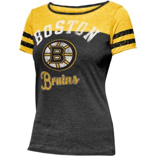 Touch By Alyssa Milano Womens Boston Bruins Morgan Short Sleeve T Shirt   Size: