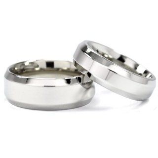 Cobalt Rings For Him And Her, Matching Wedding Rings, Cobalt Bands: Rumors Jewelry Company: Jewelry