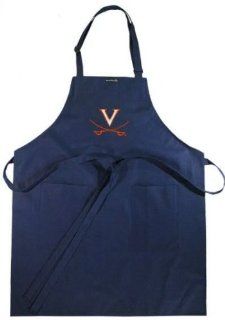 UVA Apron University of Virginia TOP RATED for Grilling, Barbecue, Kitchen and Cooking Best Unique Gifts for a Man, Men, HIM HER Women, Ladies. GIFT IDEA Sports & Outdoors
