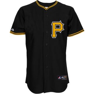 Majestic Athletic Pittsburgh Pirates Blank Replica Alternate Black Jersey  