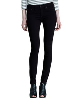 Womens The Legging Jeans, Black Plush   rag & bone/JEAN   Black plush (32)