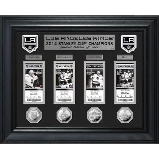 The Highland Mint LA Kings 2014 Stanley Cup Champions Ticket & Game Collection