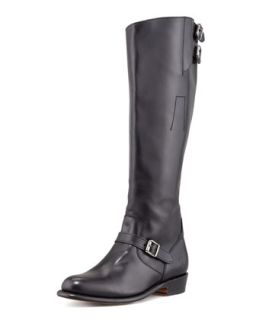 Dorado Polished Leather Riding Boot, Black   Frye   Black (10B)
