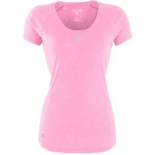 Antigua Kansas City Royals Womens Pep Shirt   Size: Large, Mid Pink Heather