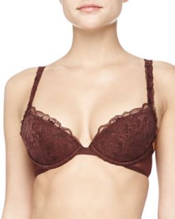 Womens Pizzo Push Up Bra   La Perla   Carob (36B)