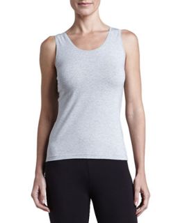 Womens Tricot Racerback Tank, Black   La Perla   Black (SMALL/2)