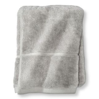 Threshold Botanic Fiber Bath Towel   Silver Foil
