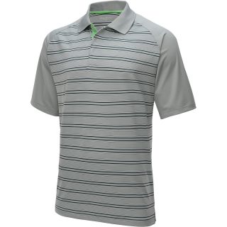 TOMMY ARMOUR Mens Stripe/Solid S14 Short Sleeve Golf Polo   Size: Small, Grey