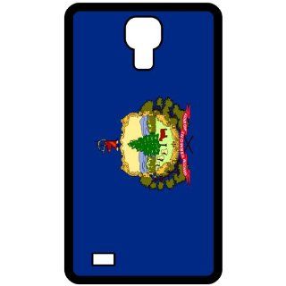 Vermont VT State Flag Black Samsung Galaxy S4 i9500   Cell Phone Case   Cover: Cell Phones & Accessories