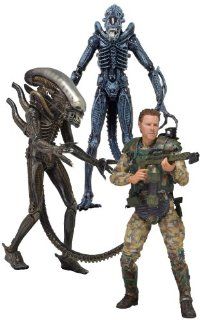 Alien / 7 inches Action Figure Series 2: Set of 3 (japan import): Toys & Games