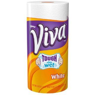 Viva Paper Towels, White, Big Roll, 24 Count: Health & Personal Care