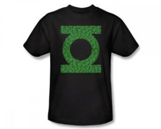 Green Lantern Oath Logo T Shirt Large at  Mens Clothing store