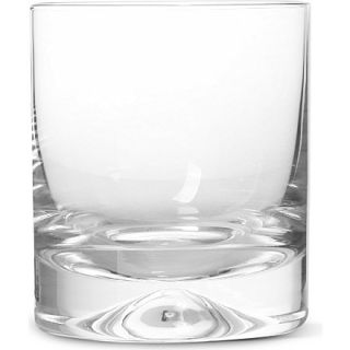DARTINGTON   Dimple pair of old fashioned crystal whisky glasses