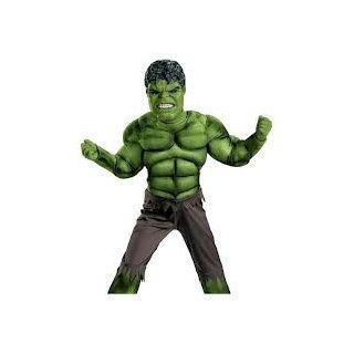 Hulk (The Avengers) Classic Muscle Child Halloween Costume: Toys & Games